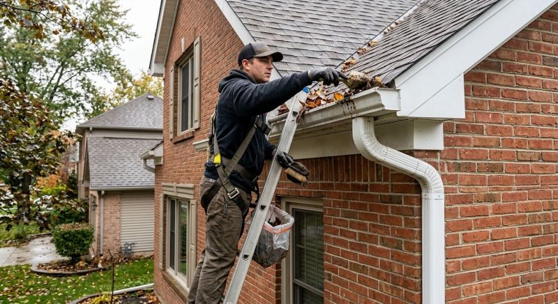 Downspout Cleaning in Richmond, VA