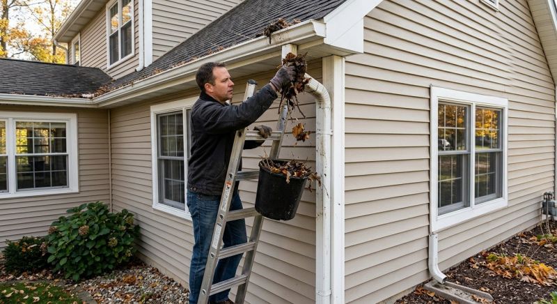 Downspout Cleaning in Rochester, NY
