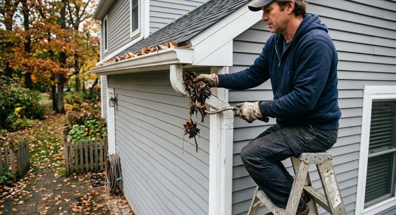 Gutter Downspout Unclogging in Frederick, MD