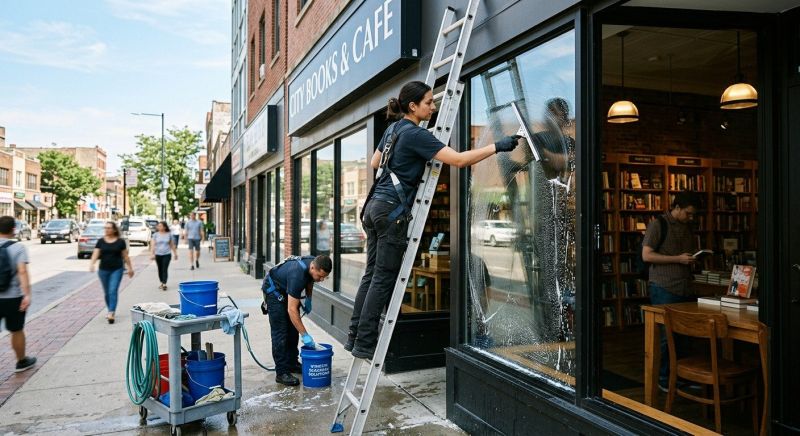 Storefront Window Cleaning in Littleton, CO