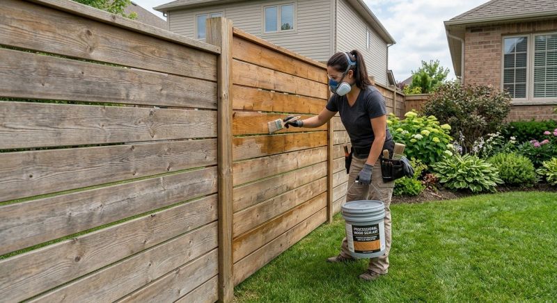 Cedar Fence Sealing in Redmond, WA