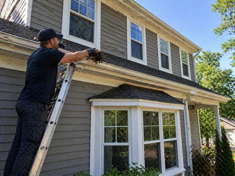 Clogged Gutter Clearing in Annapolis, MD