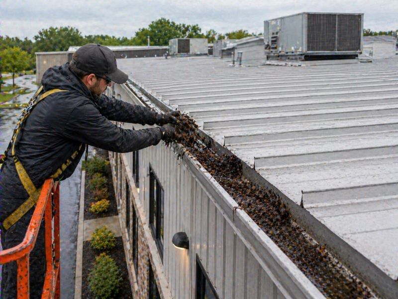 Commercial Gutter Cleaning in Denver County, CO