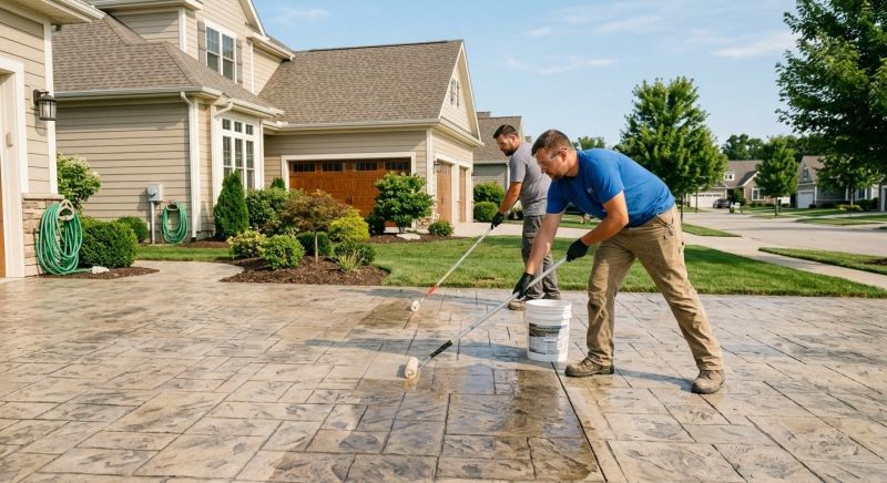 Concrete Driveway Sealing in Redmond, WA
