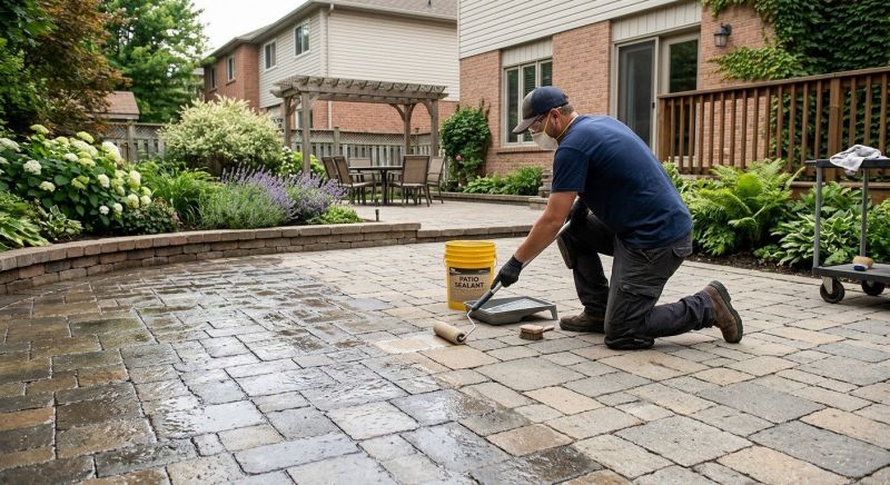 Courtyard Sealing in Bellevue, WA