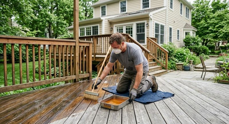 Deck Sealing in Puyallup, WA