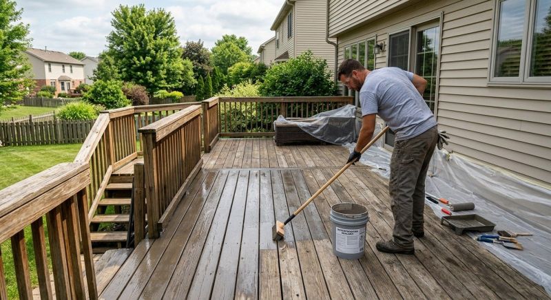 Deck Sealing in Puyallup, WA