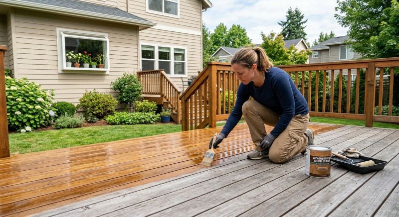 Deck Waterproofing in Alpharetta, GA