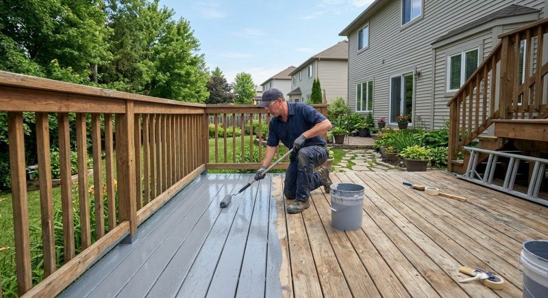 Deck Waterproofing in Alpharetta, GA
