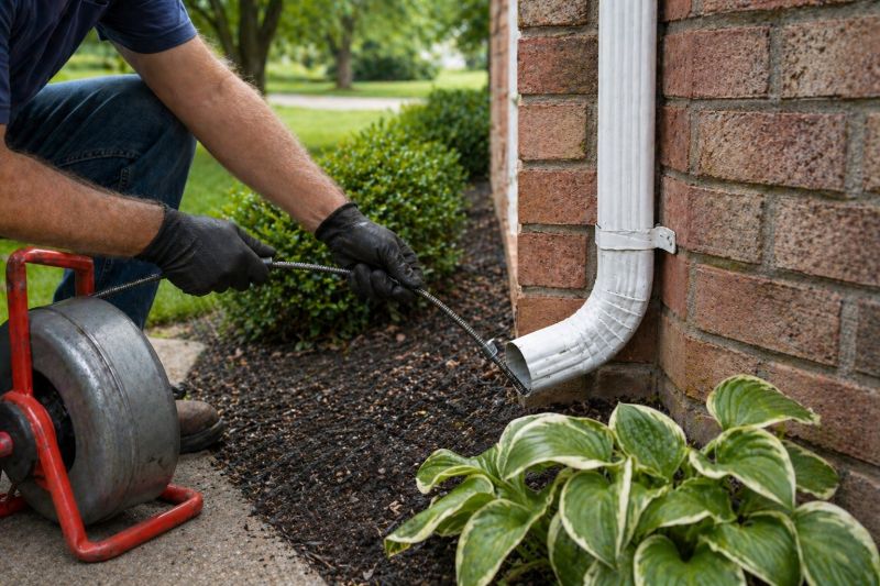 Downspout Snaking in Westchester County, NY