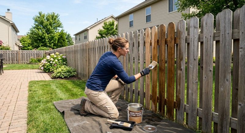 Fence Sealing in Tacoma, WA