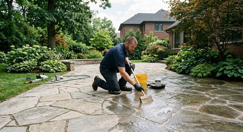 Flagstone Sealing in Seattle, WA