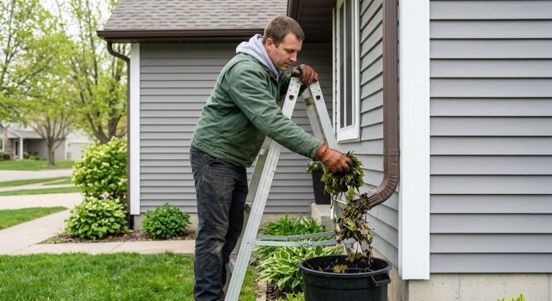 Gutter Blockage Removal in Fredericksburg, VA