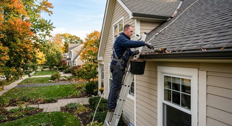 Gutter Cleaning in Rochester, NY