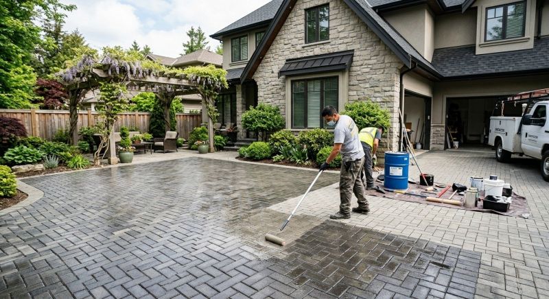 Hardscape Sealing in Redmond, WA
