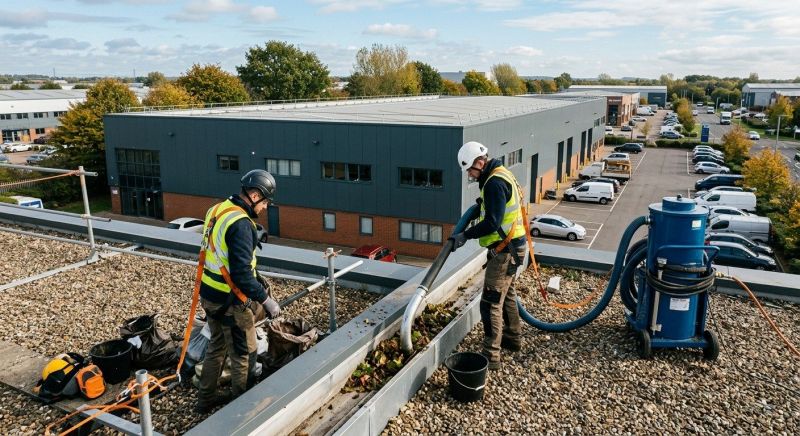 Industrial Gutter Cleaning in Denver, CO