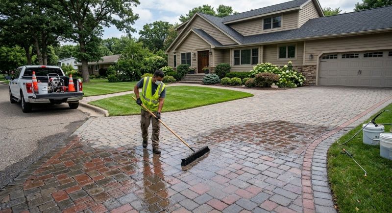 Paver Driveway Sealing in Tacoma, WA