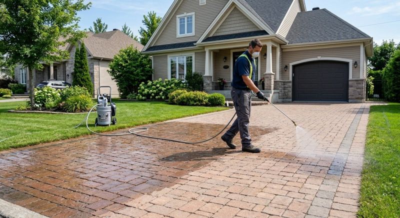 Paver Driveway Sealing in Gig Harbor, WA
