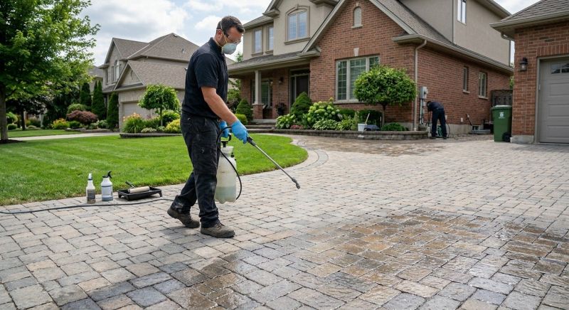 Paver Driveway Sealing in Gig Harbor, WA