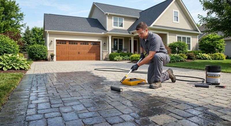 Pavers Sealing in Renton, WA