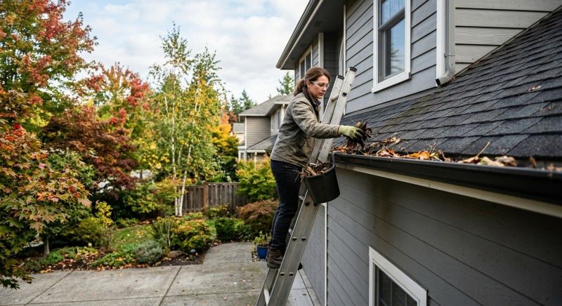 Rain Gutter Clearing in Frederick, MD