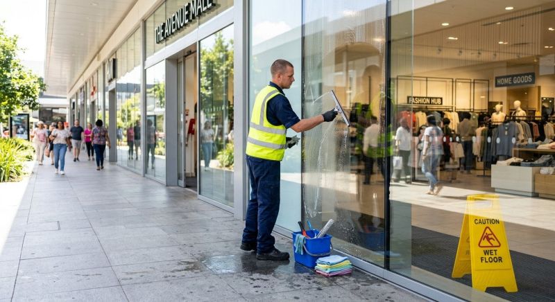 Shopping Mall Window Cleaning in Littleton, CO