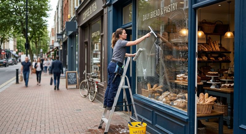 Shopping Mall Window Cleaning in Denver County, CO