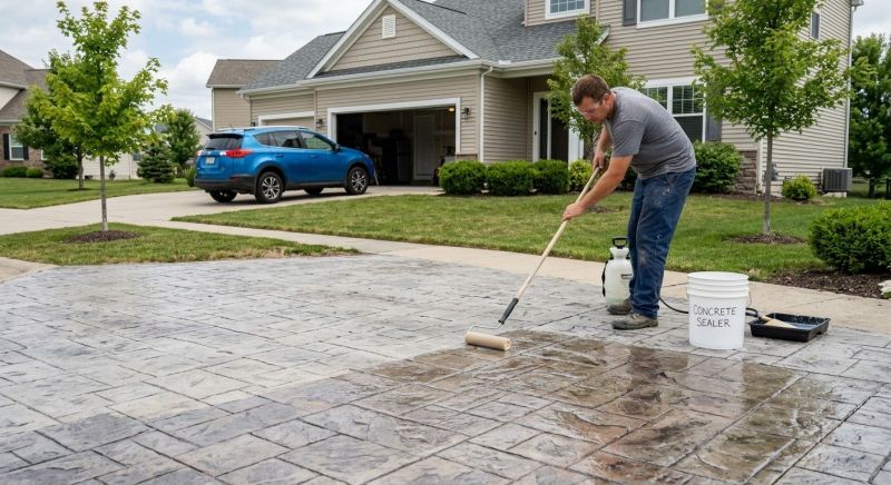 Sidewalk Concrete Sealing in Gig Harbor, WA